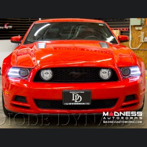 Ford Mustang Multicolor DRL LED Boards - Multicolor and White